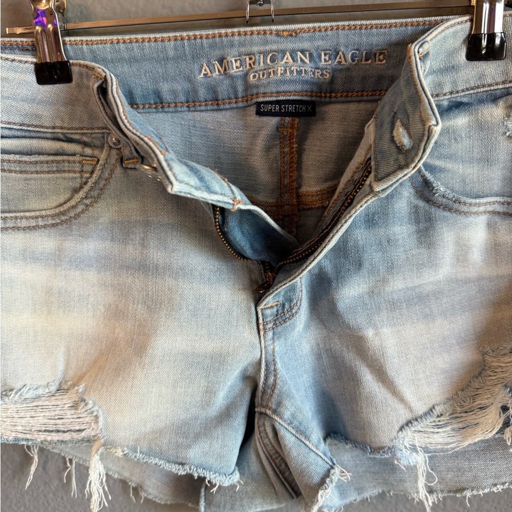 American Eagle Super Stretch Shortie Shorts - Picture 7 of 10